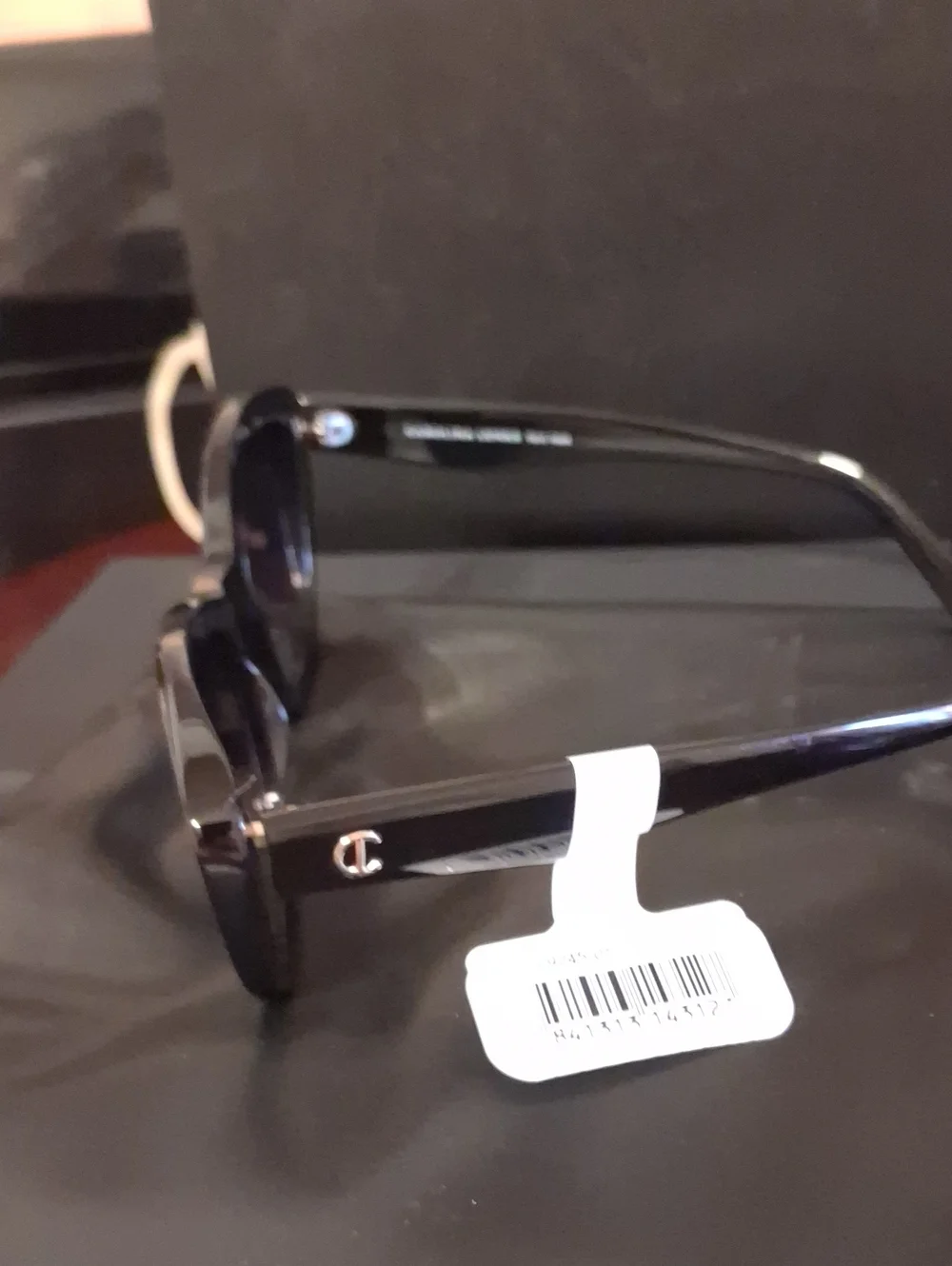 Black Orchid Oversized Butterfly/Cat Eye Carolina Lemke Sunglasses